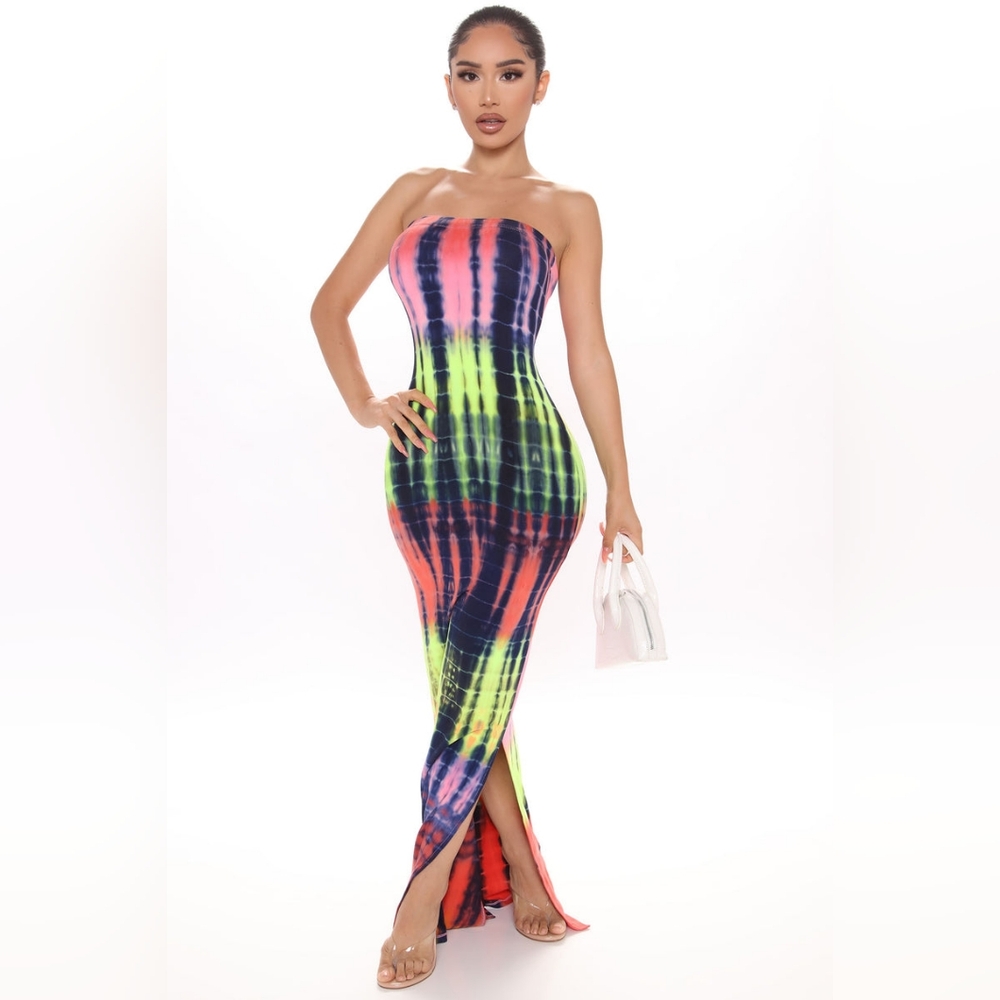 Wishing You Love Tie Dye Maxi Dress